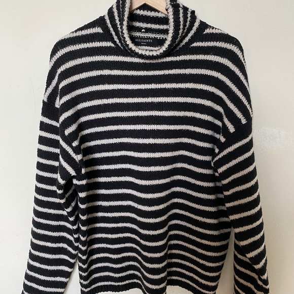 Mens oversized turtleneck sweater - Picture 2 of 3